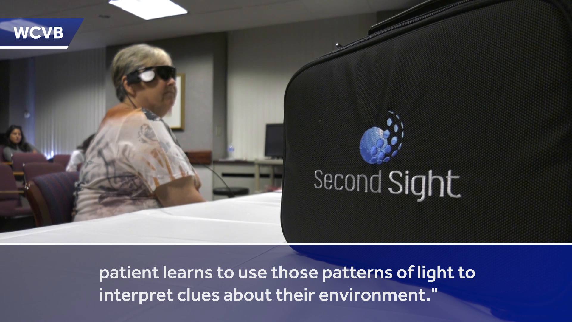 'Bionic eye' letting blind woman see again