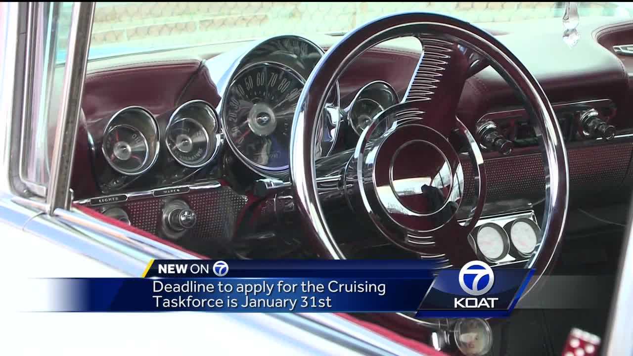 Deadline to apply for Cruising Task Force is January 31st