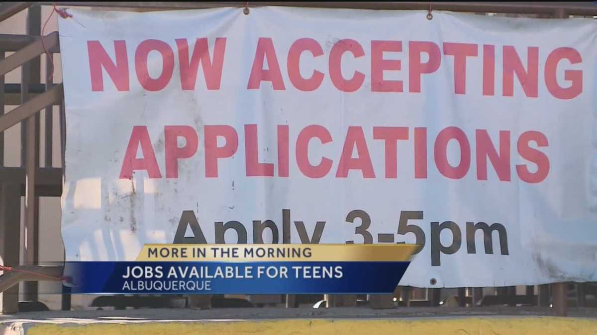 jobs available for teens