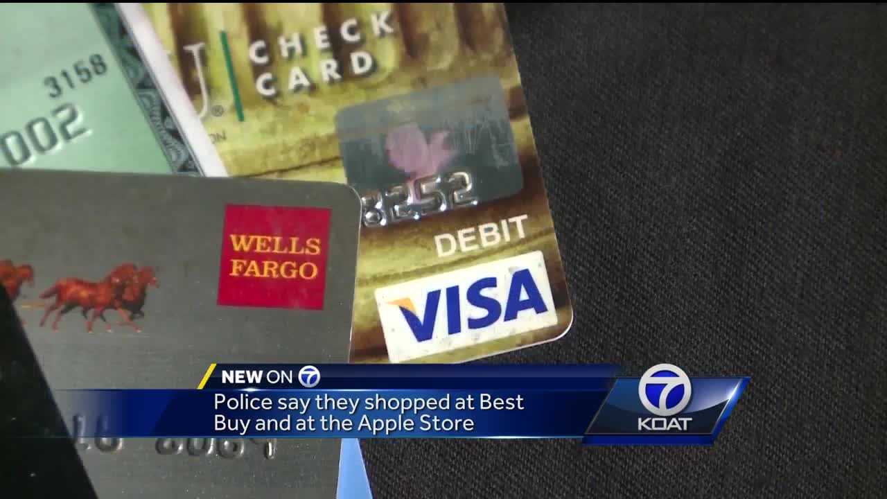 Couple accused of shopping spree with someone else’s card