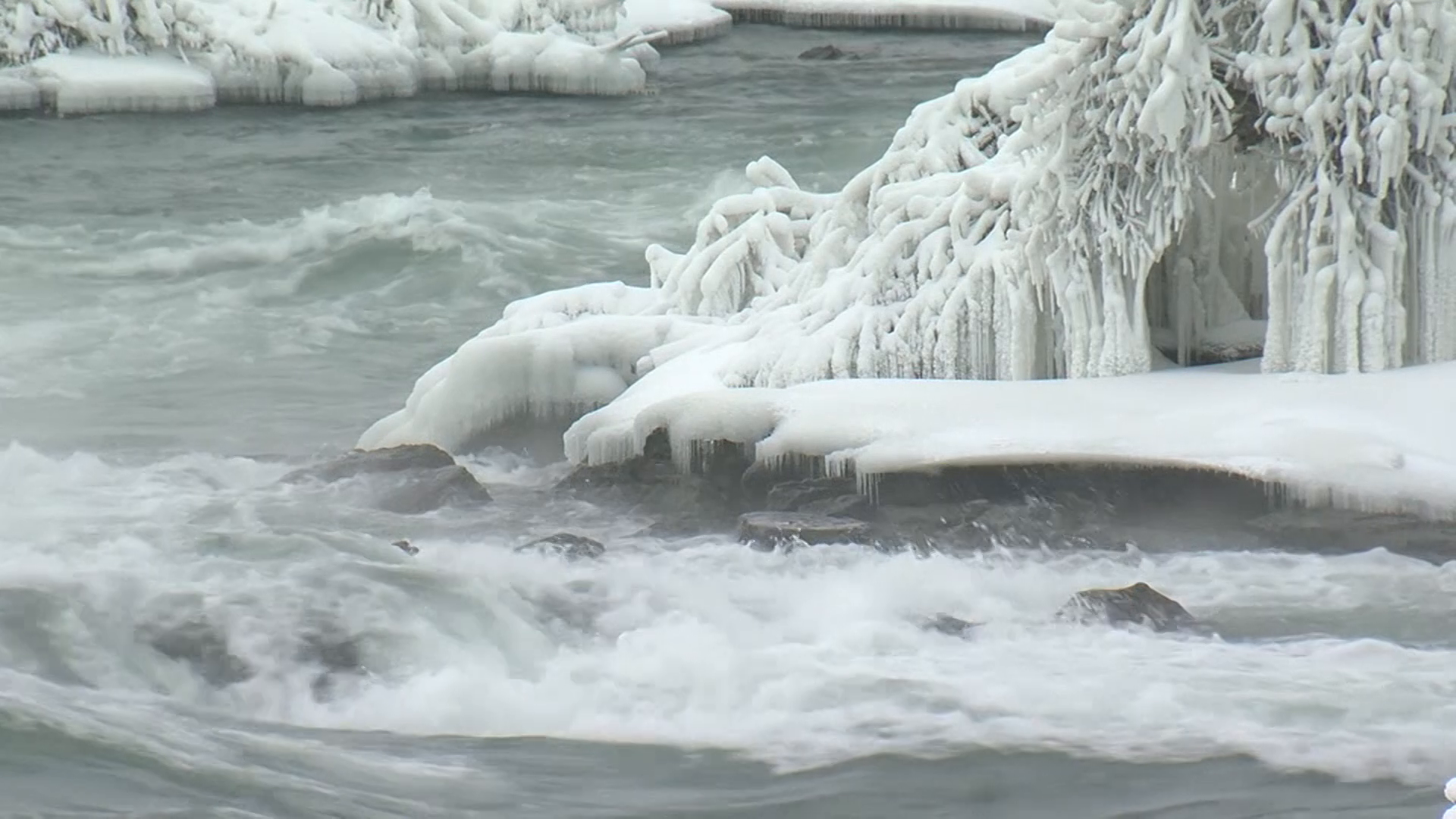 Ice, snow and frigid temperatures turn Niagara Falls into a majestic sight