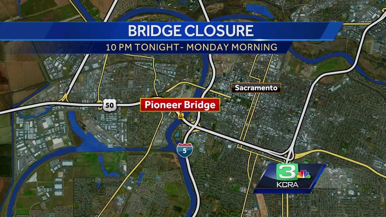 Caltrans to close Highway 50 lanes on Pioneer Bridge for major repairs