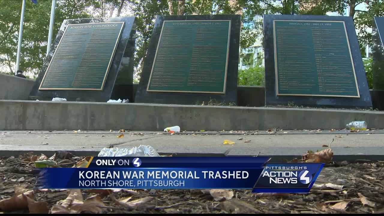 Condoms, diapers, feces: Korean War Veterans Memorial trashed
