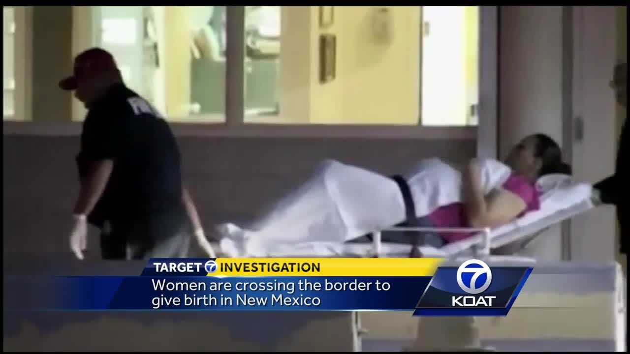Pregnant women crossing the border to birth their babies
