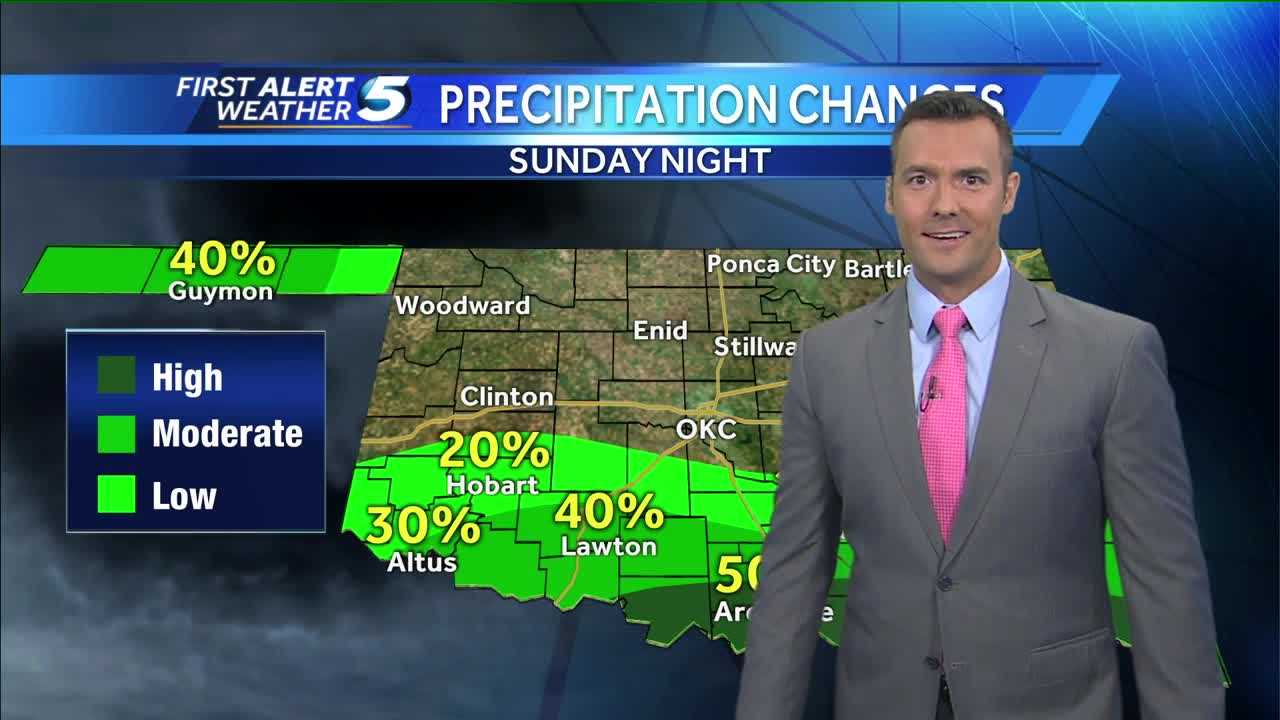 FORECAST: Storms stay south tonight
