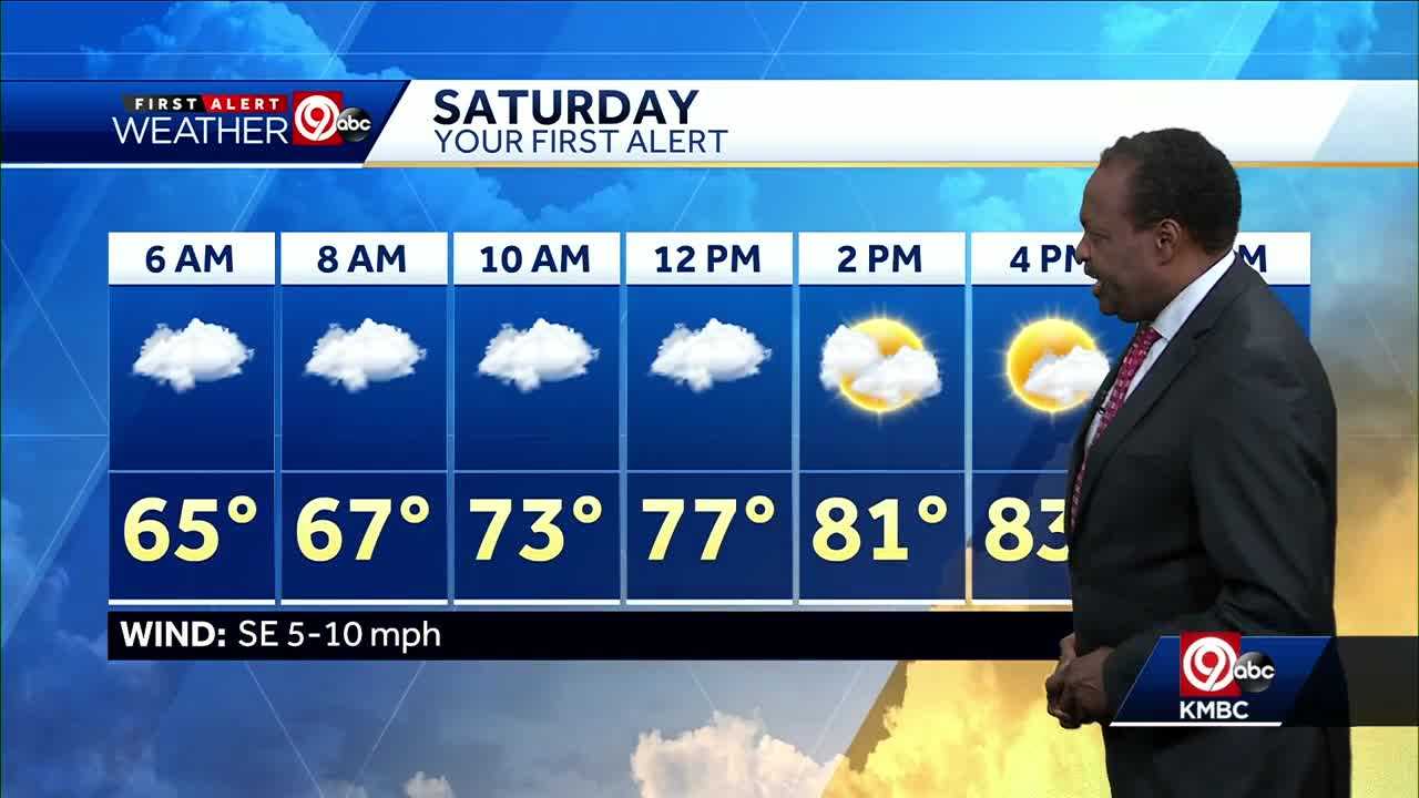 First Alert: We'll be a little bit warmer on Saturday