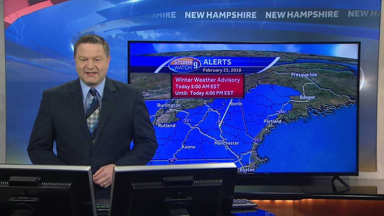 Watch: Wintry mix moves in this morning
