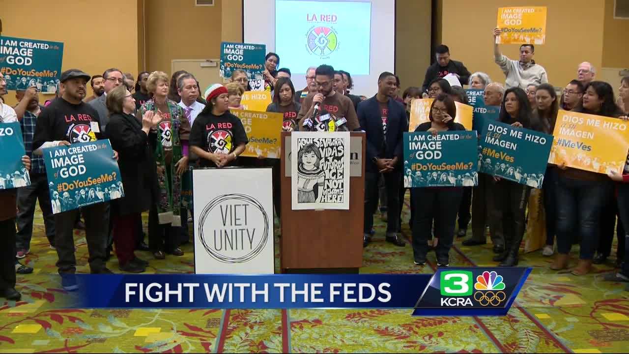 How far can resisting ICE go before feds push back