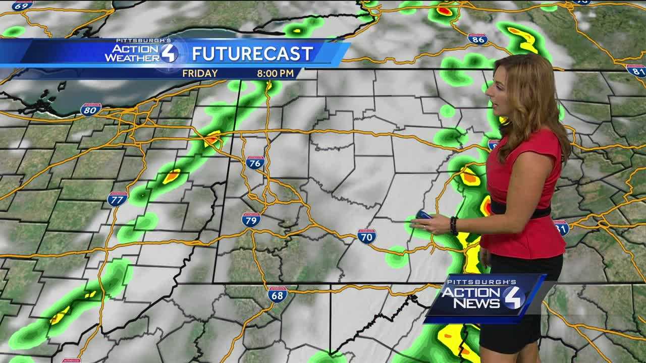 Storms expected to roll through Western Pa. Friday afternoon