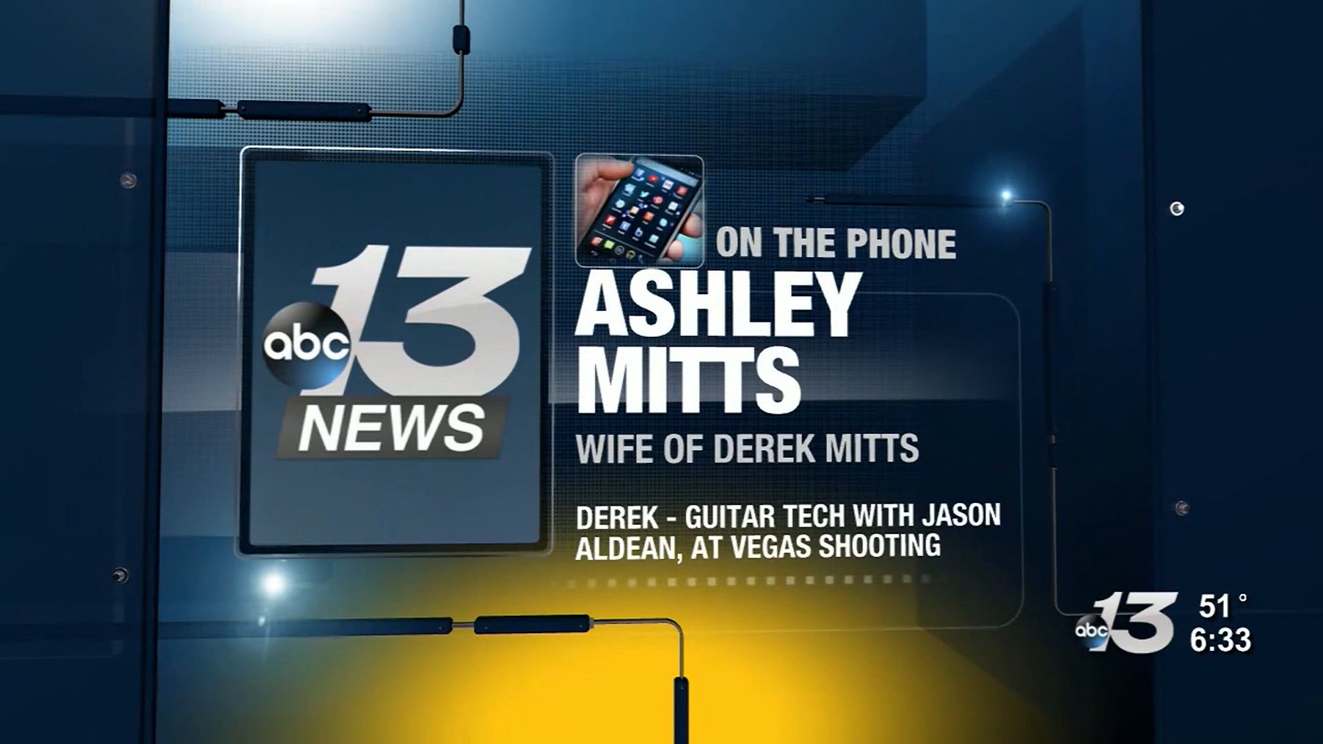 Wife of Jason Aldean crew member talks about phone call from her husband