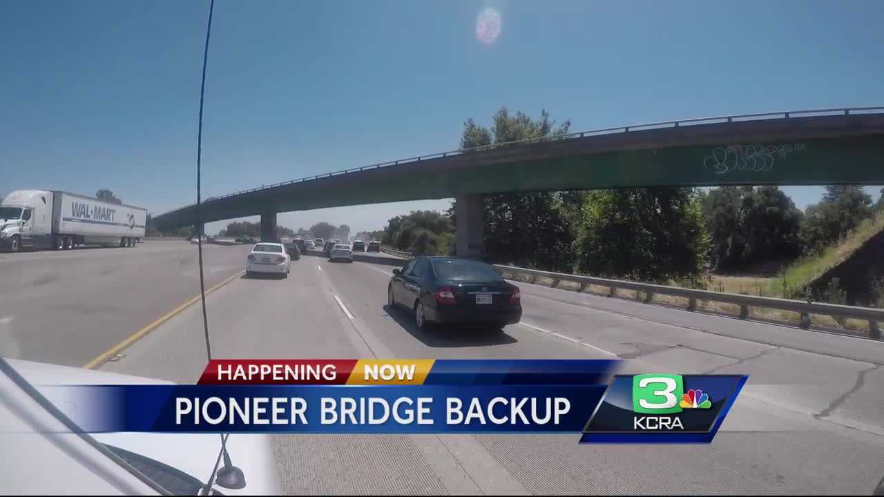 Caltrans continue to resurface Pioneer Bridge during weekend closures