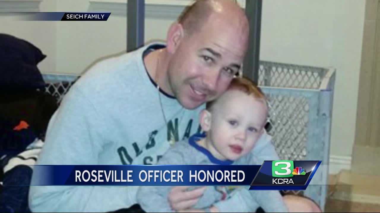 Fallen Roseville officer was 'always smiling' amid cancer battle