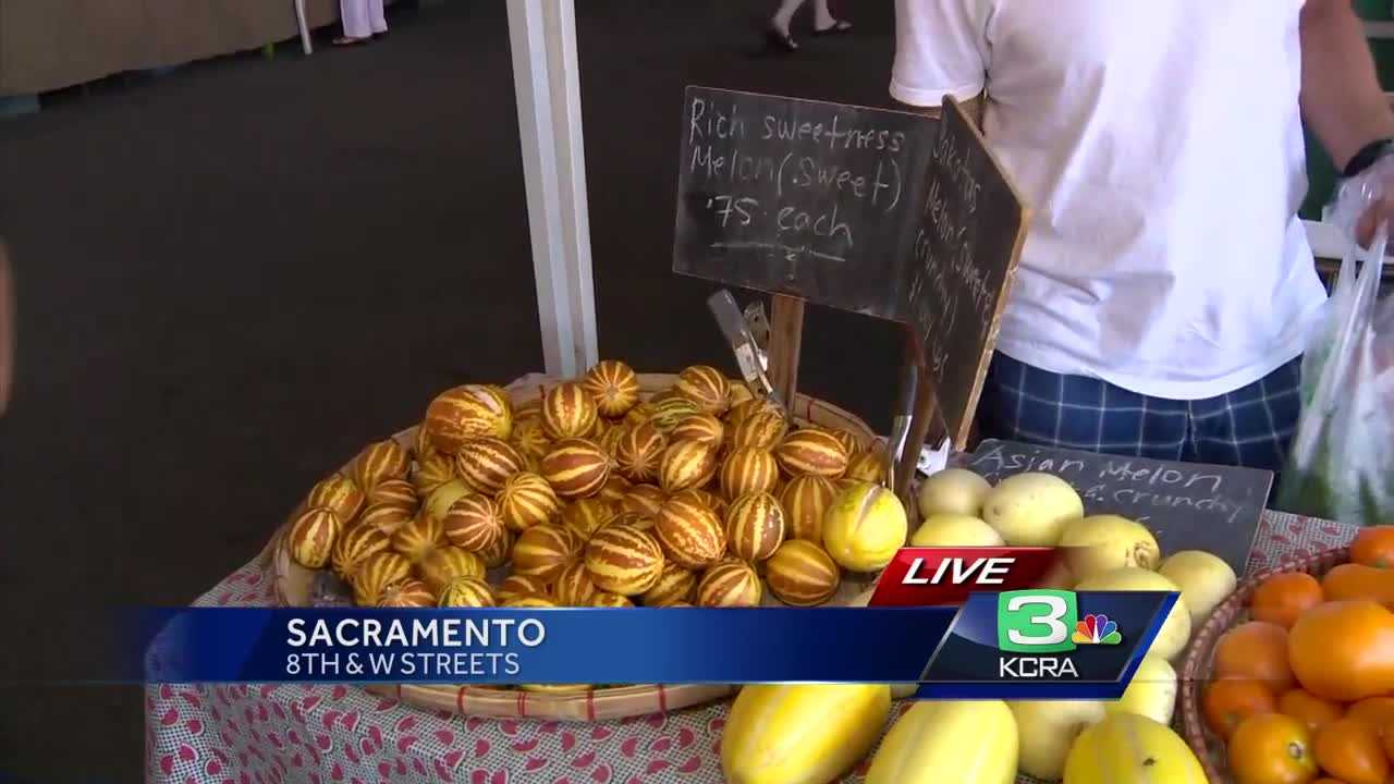 Despite the heat, Sacramento’s farmers market thrives