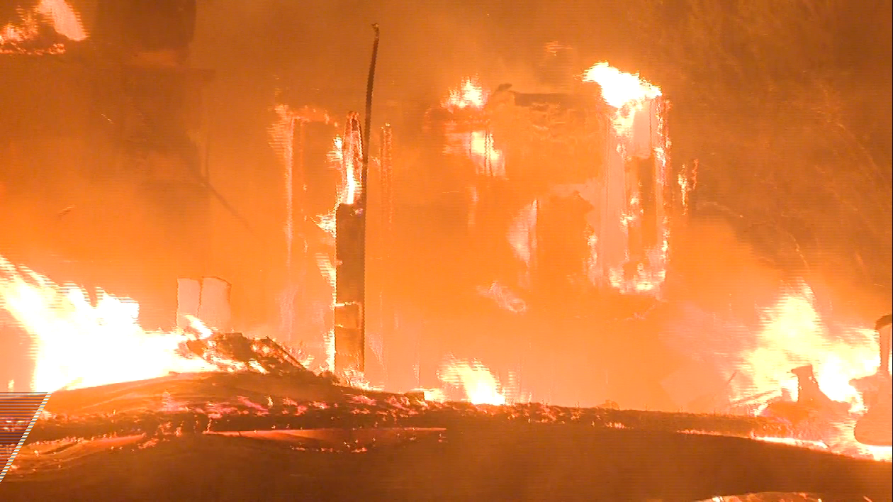 Wildfires rapidly spreading through Northern California