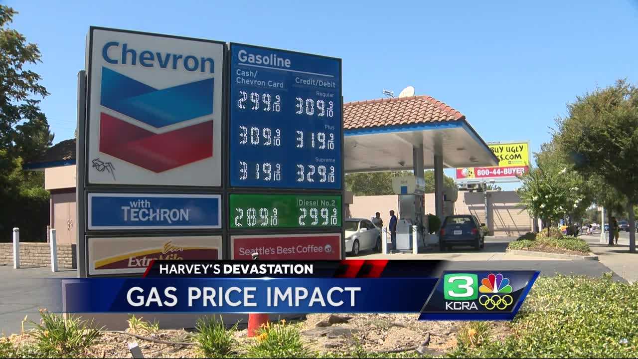 How Tropical Storm Harvey will impact California gas prices