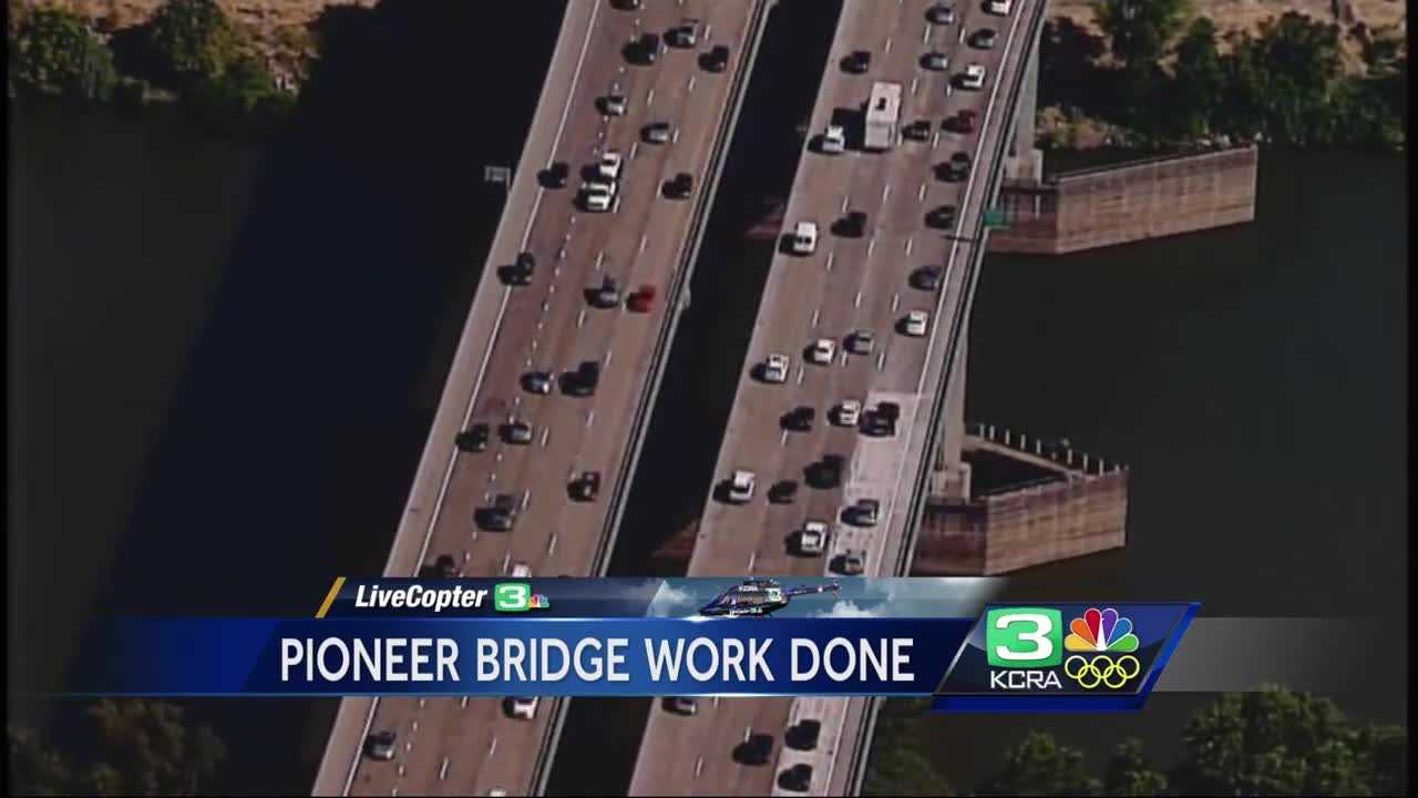 Traffic headache over: Caltrans finishes work on Hwy. 50 bridge
