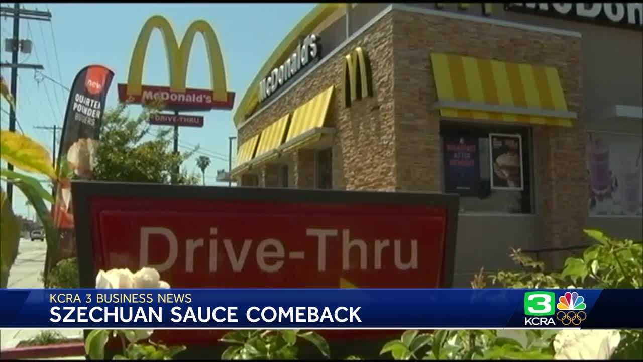 Business News: Szechuan sauce coming back to McDonald's
