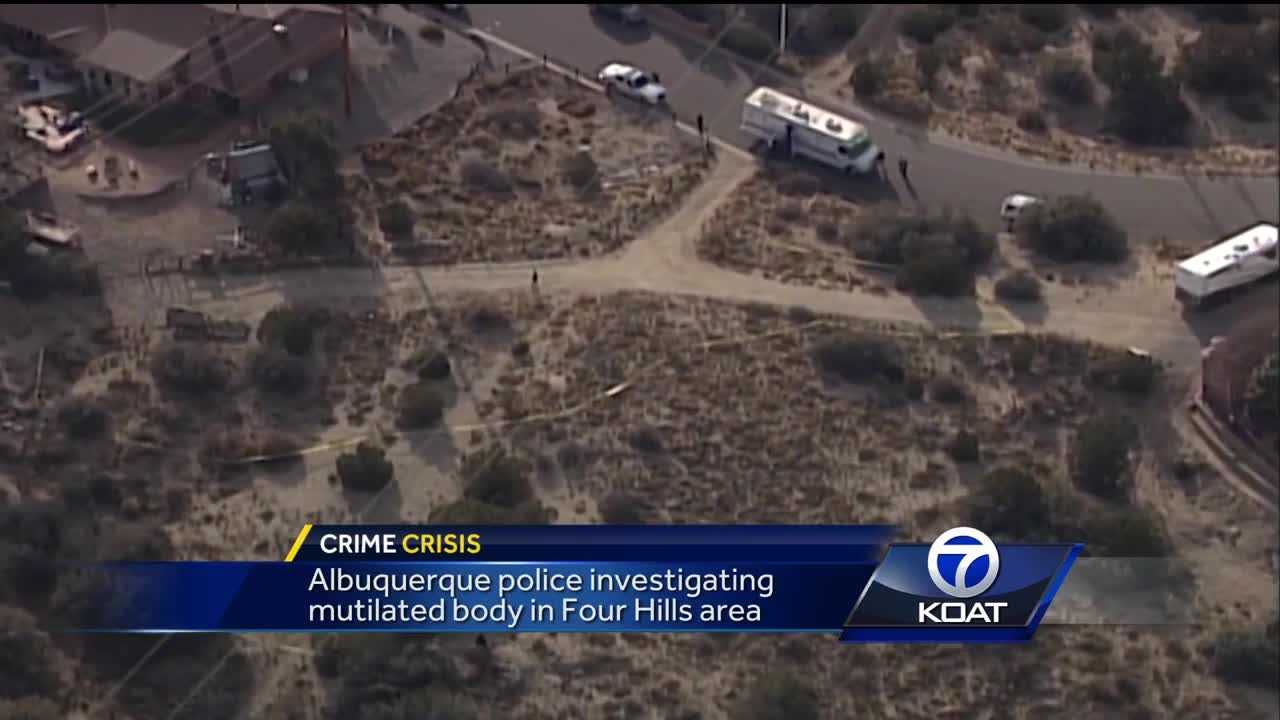 Mutilated body found in Four Hills area