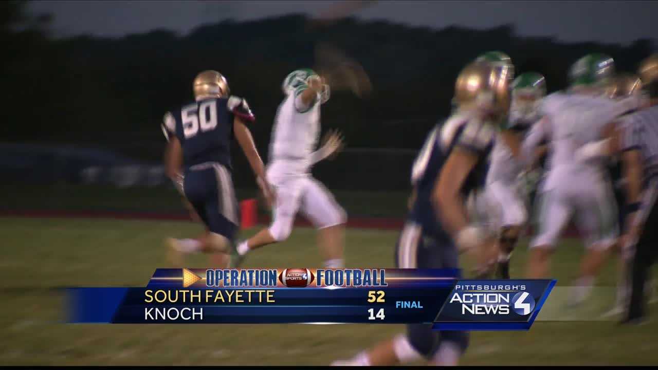 Operation Football: South Fayette at Knoch