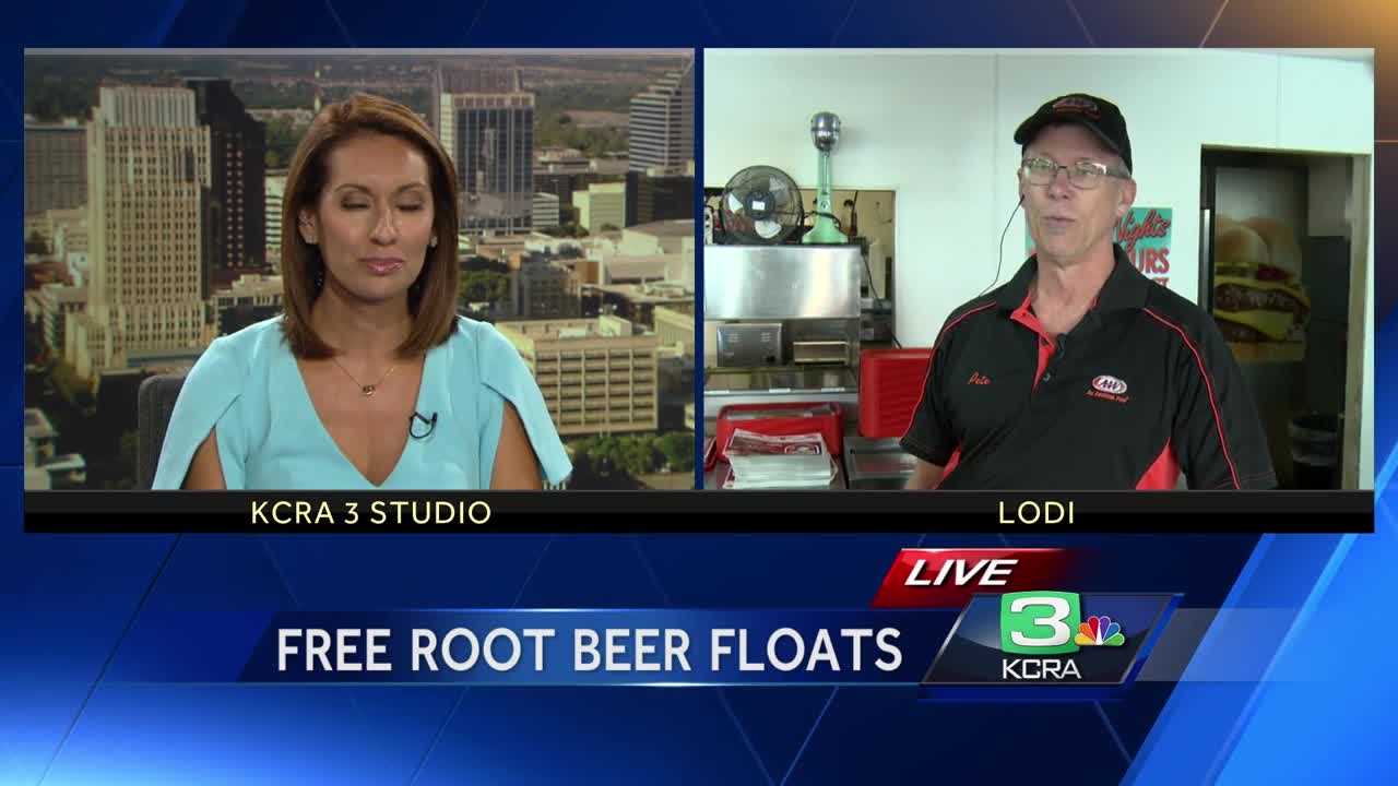 Celebrating National Root beer Float Day with A & W