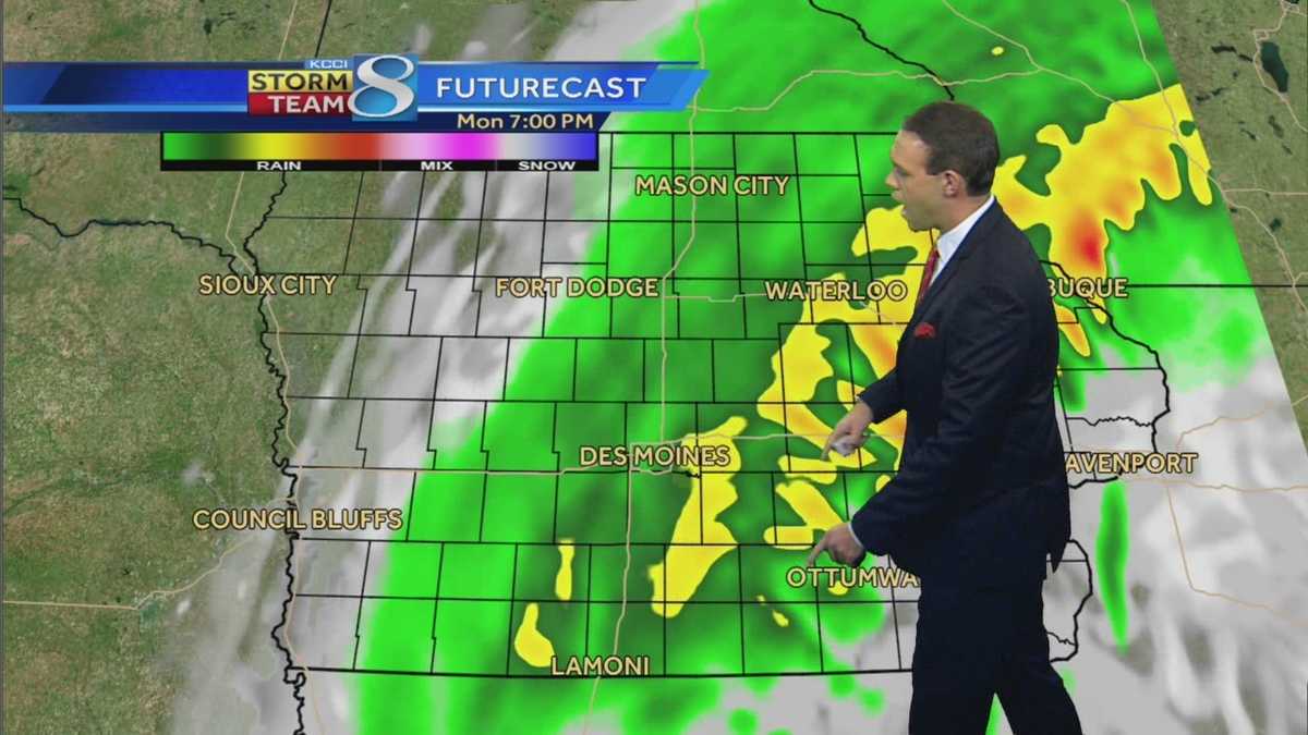 KCCI 8 weather forecast