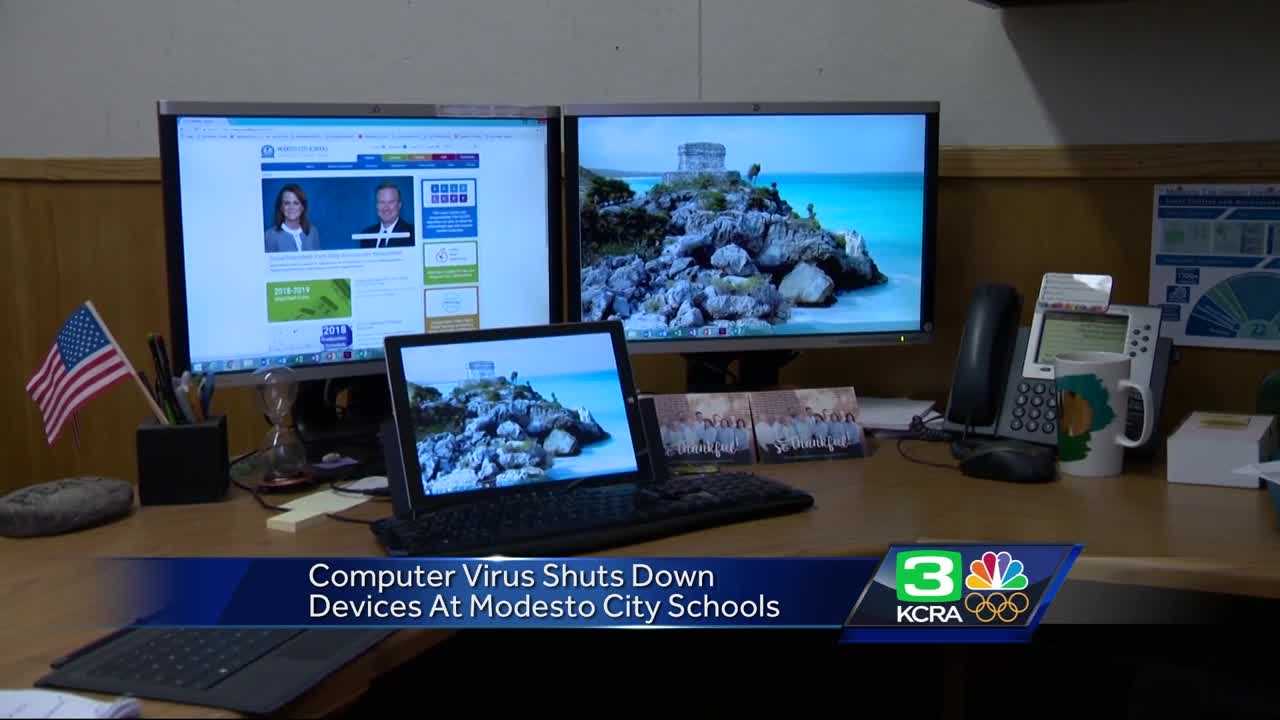 Students go ‘old school’ after virus attacks NorCal school district