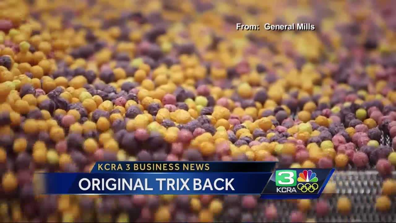 Business News: Changes to Trix cereal