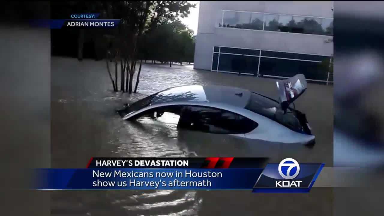 Former KOAT employee shares devastating images of Harvey’s aftermath