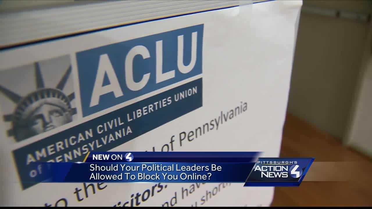 Should your political leaders be allowed to block you online?