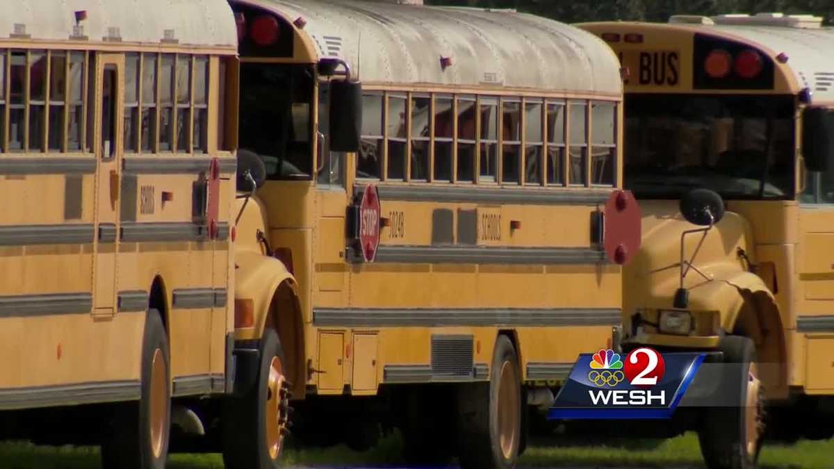 Osceola school bus drivers protest driver shortage