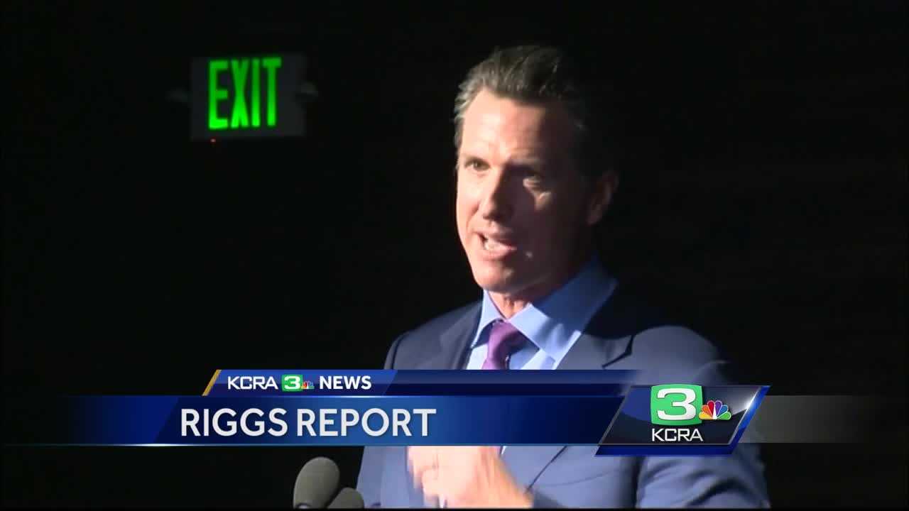Riggs Report: Gavin Newsom leads rivals in fundraising for Governors seat