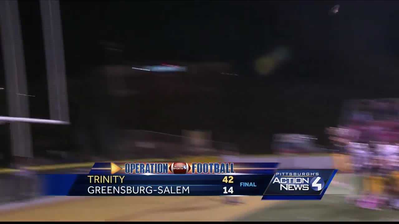 Operation Football: Trinity at Greensburg-Salem highlights
