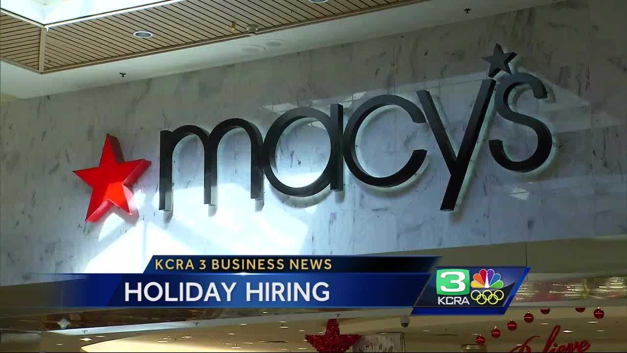 Business News: Macy's to hire 80,000 workers for holidays