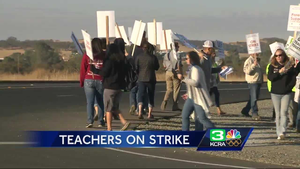Calaveras Unified teachers strike after negotiations fail