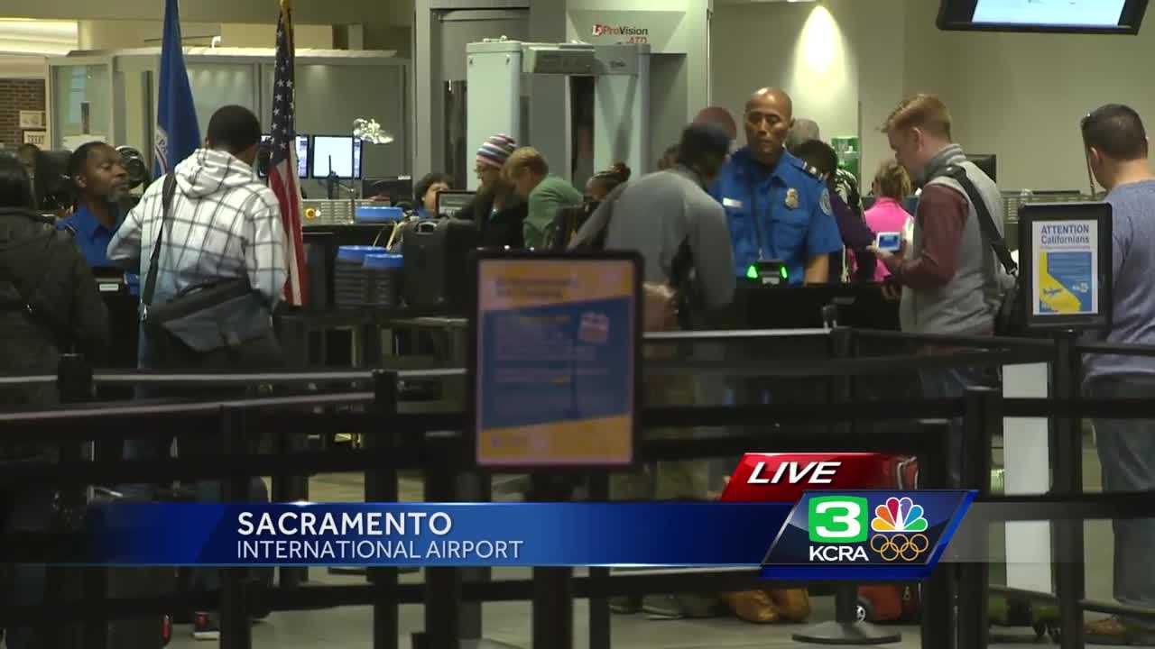 Travelers pack Sacramento International for airport's busiest day of the year