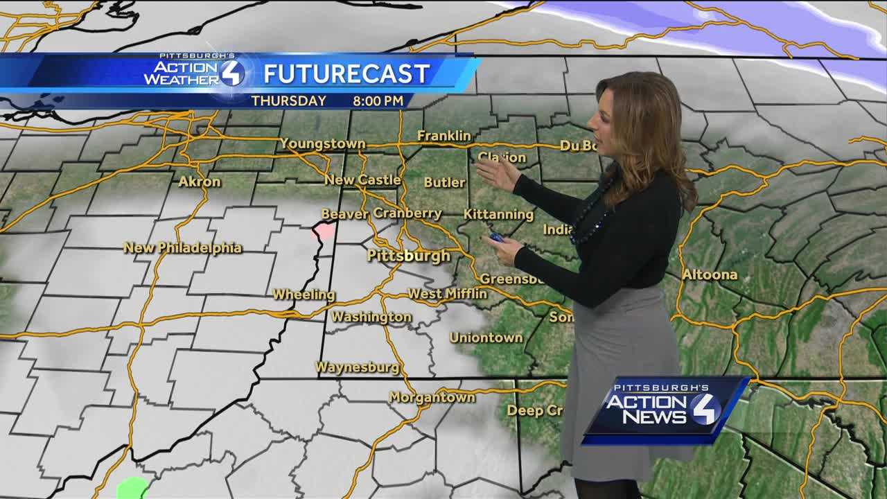 Pittsburgh's Action Weather forecast: Rain returns to start the weekend