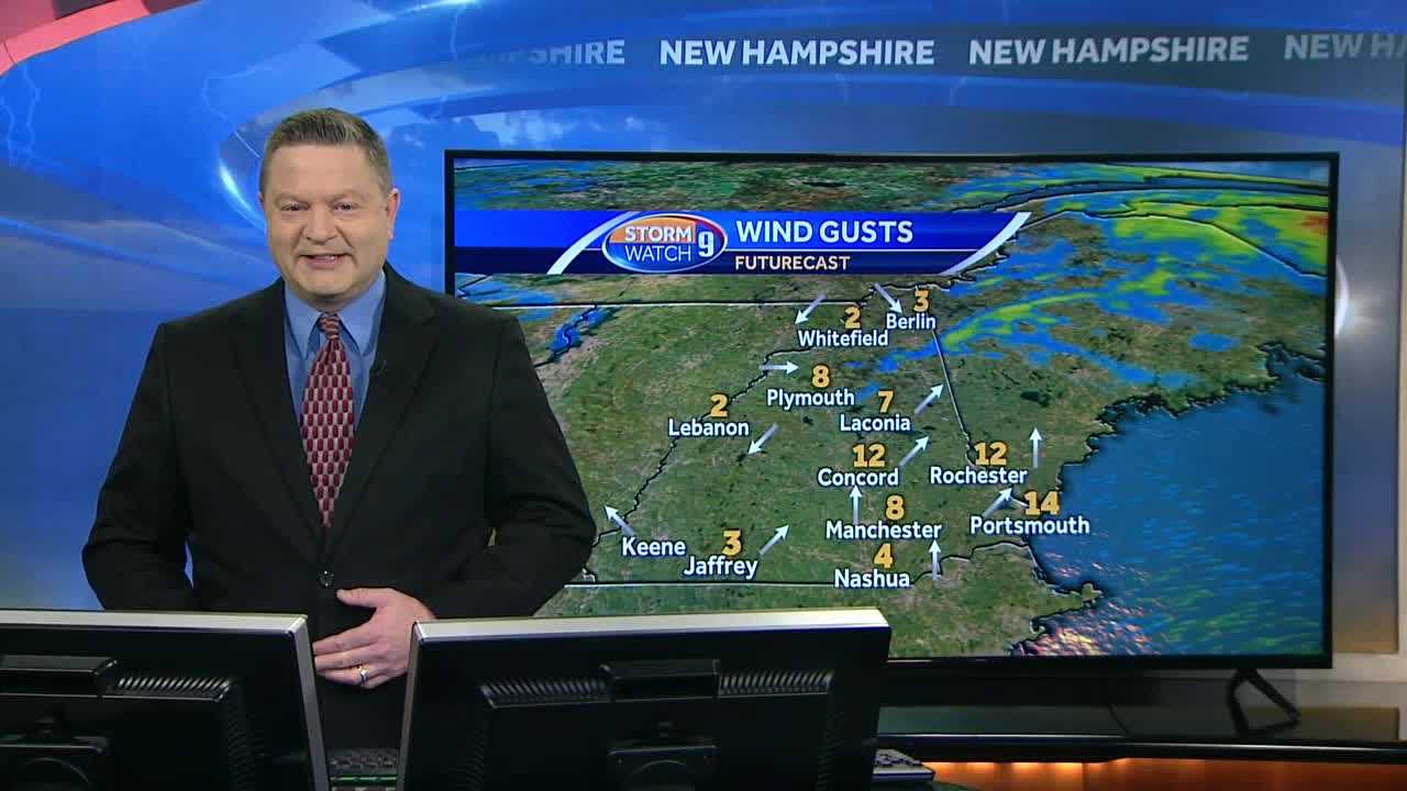 Watch: Wet weather moving in