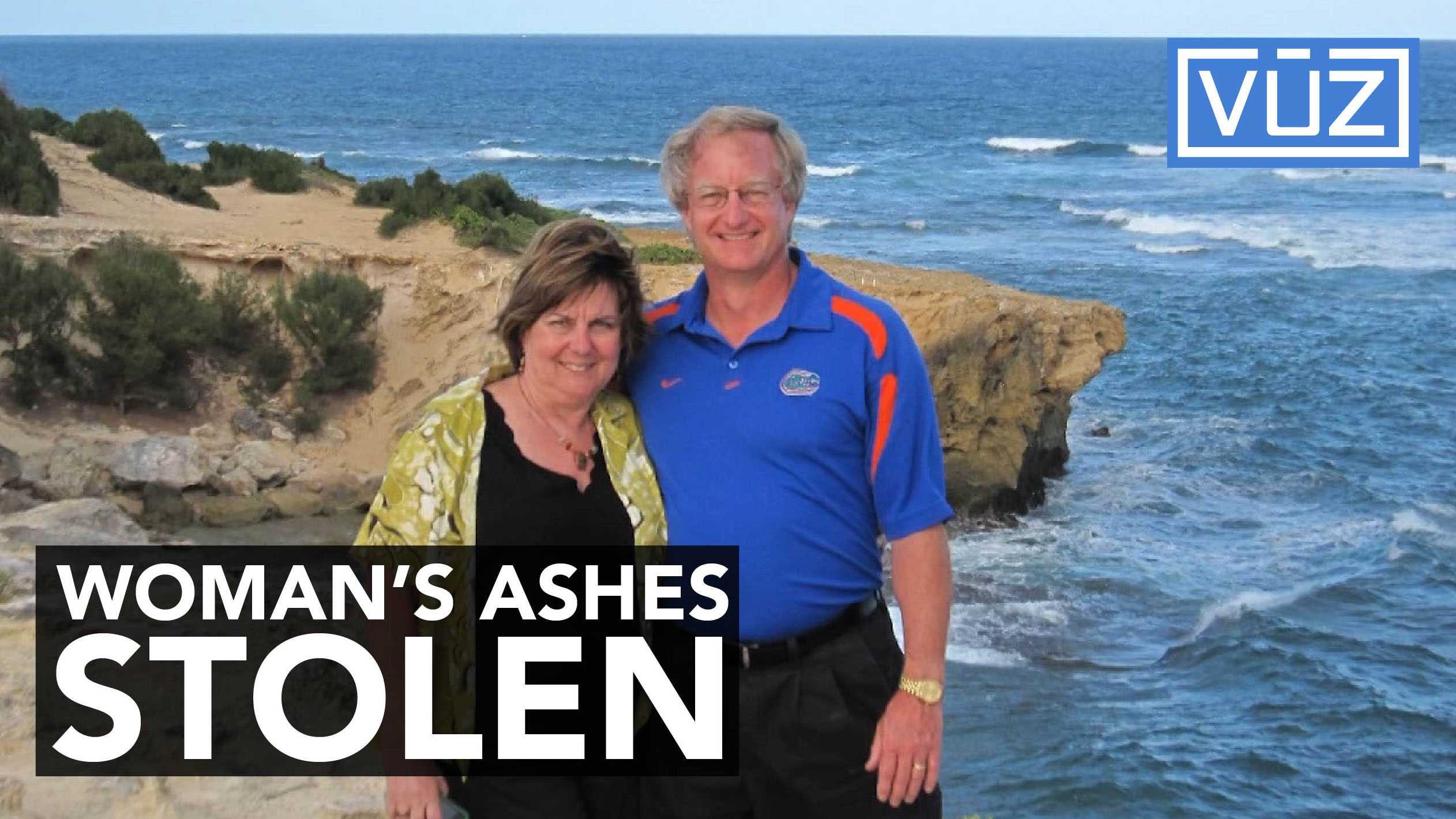 Man desperate to get wife's ashes back from thieves