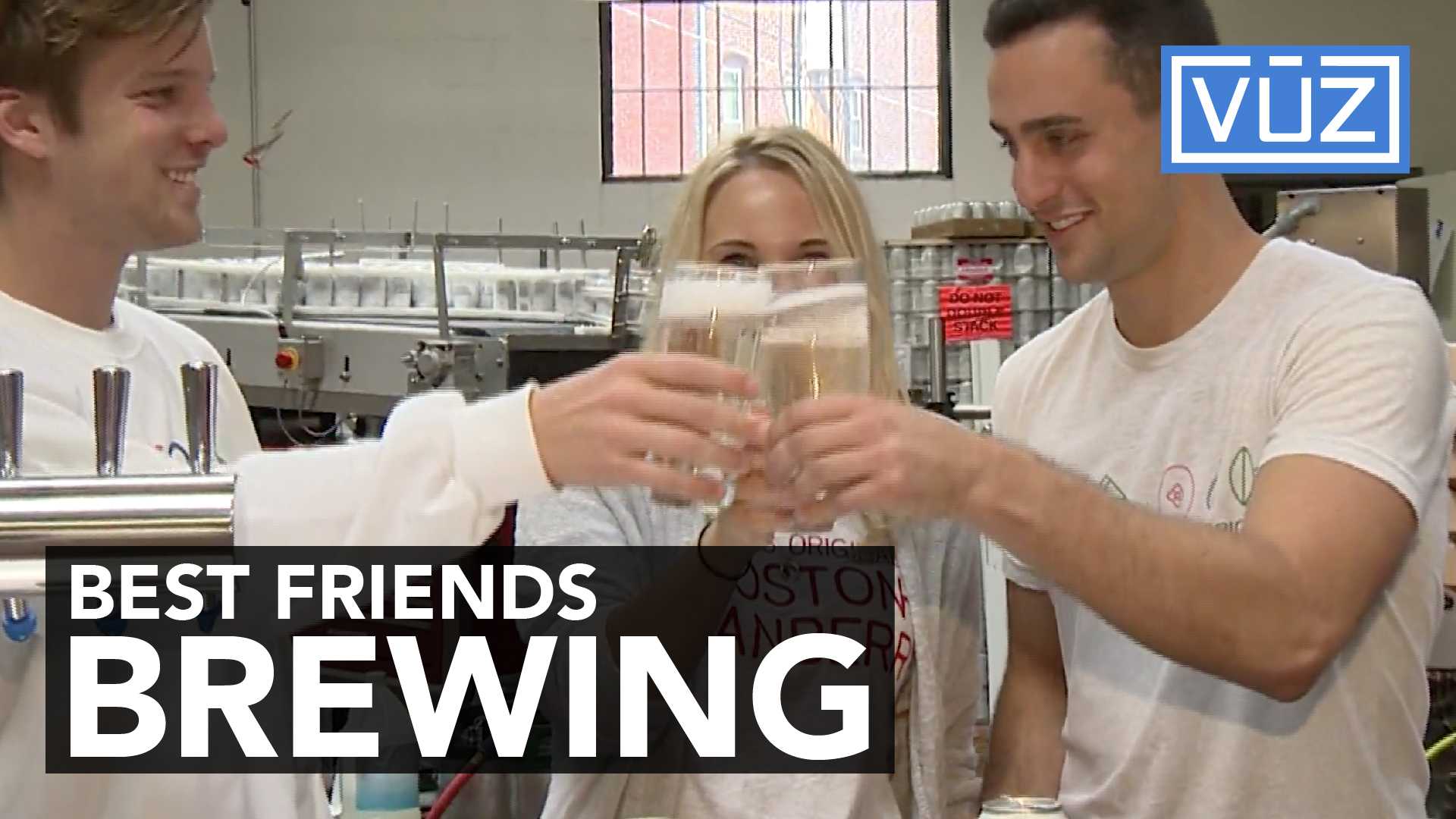 Childhood best friends create their own beverage business