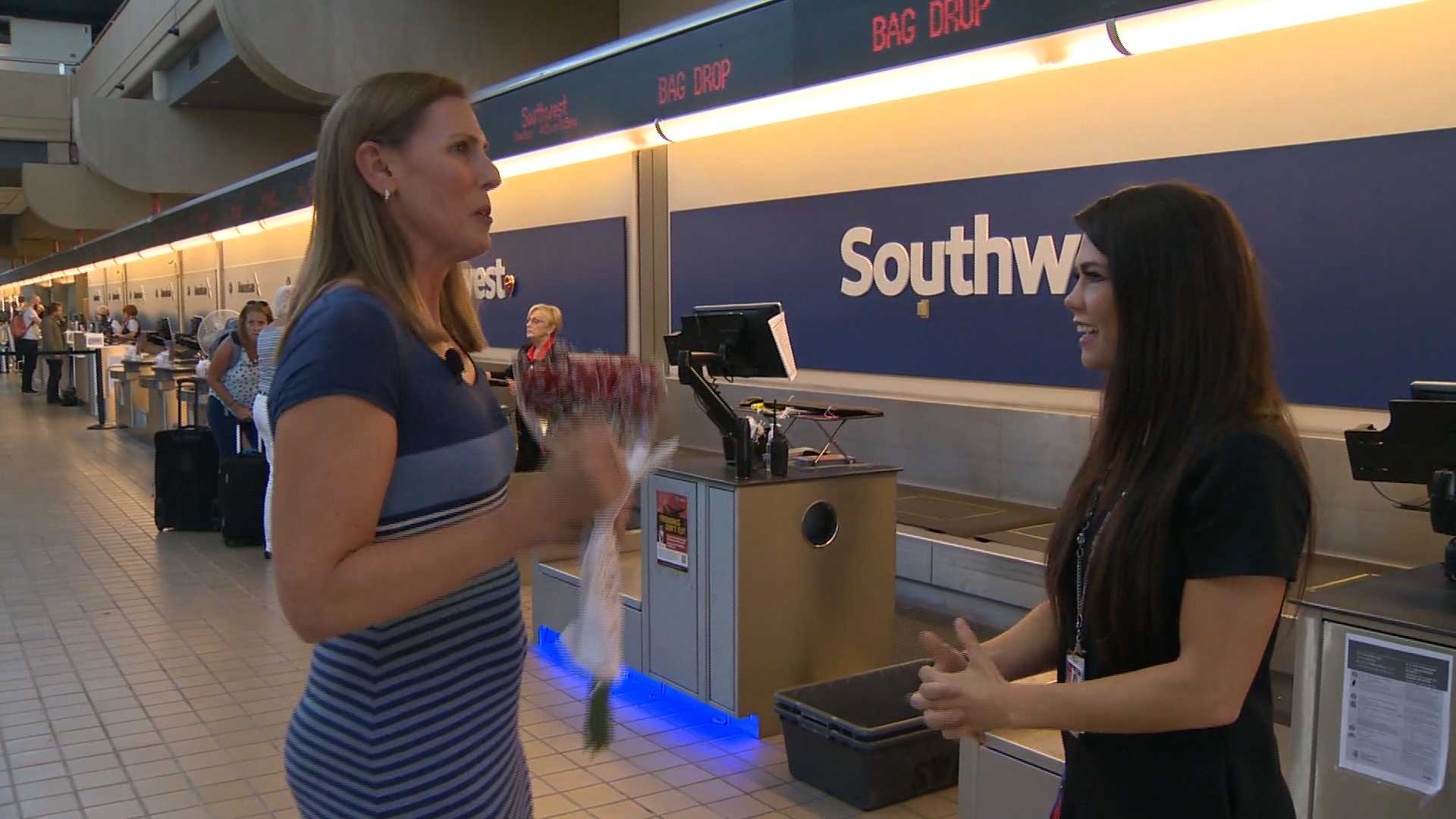 Airline worker goes extra mile to help cancer patient