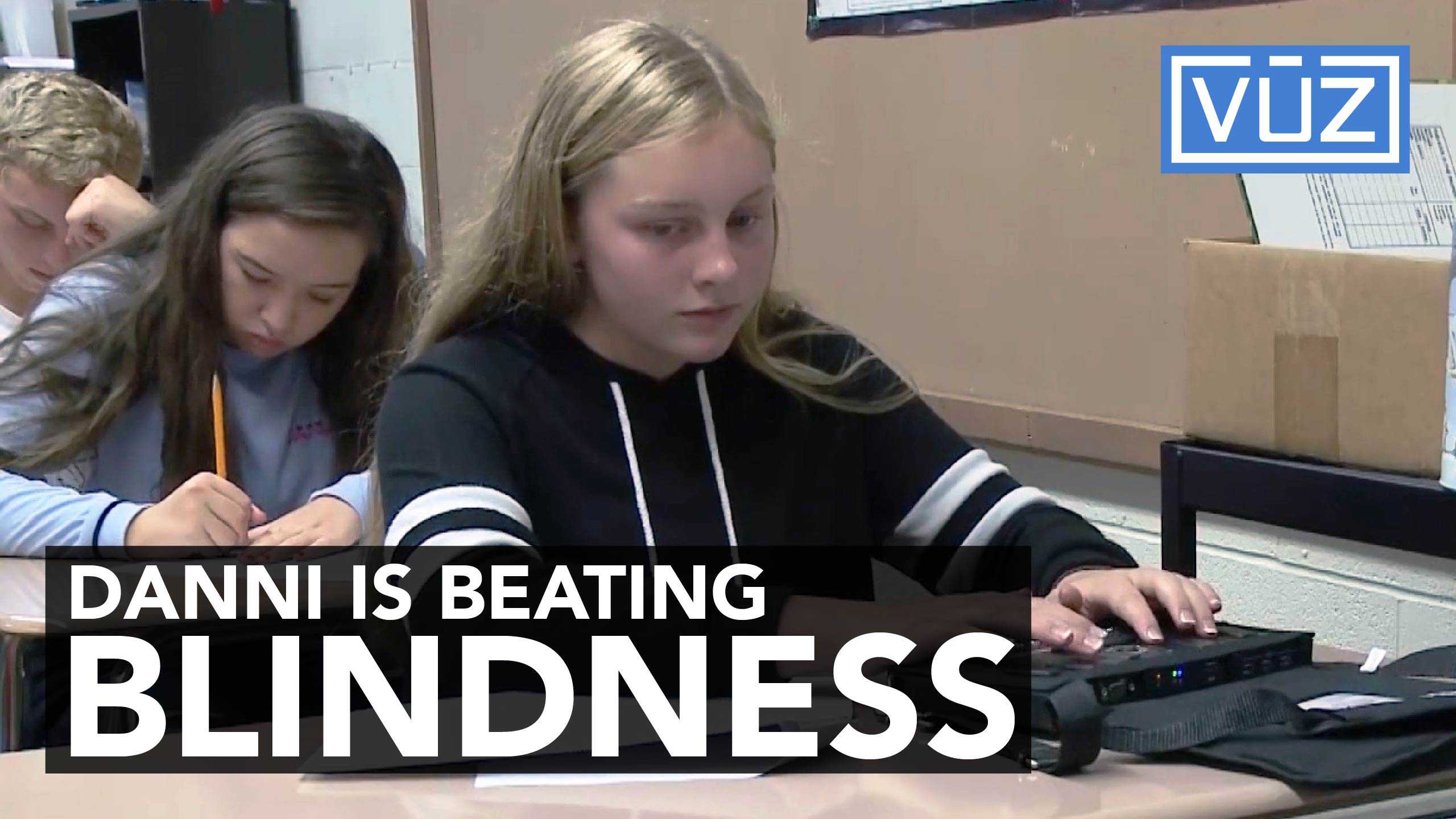 Teen excels on 3 high school teams despite being legally blind