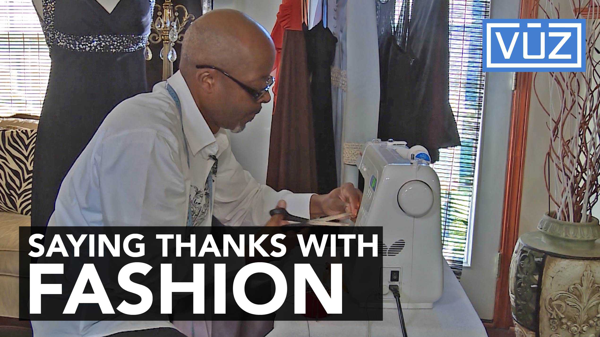 Cancer survivor designs more than 75 dresses to say thanks
