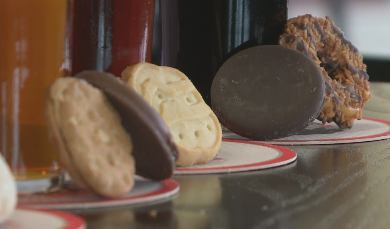 The perfect beer to go with your Girl Scout cookies
