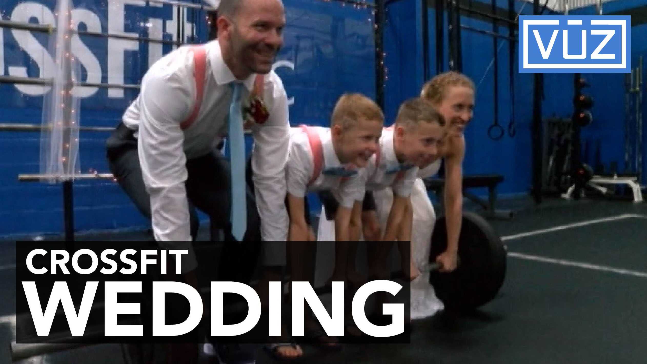 Couple says their wedding vows in CrossFit gym