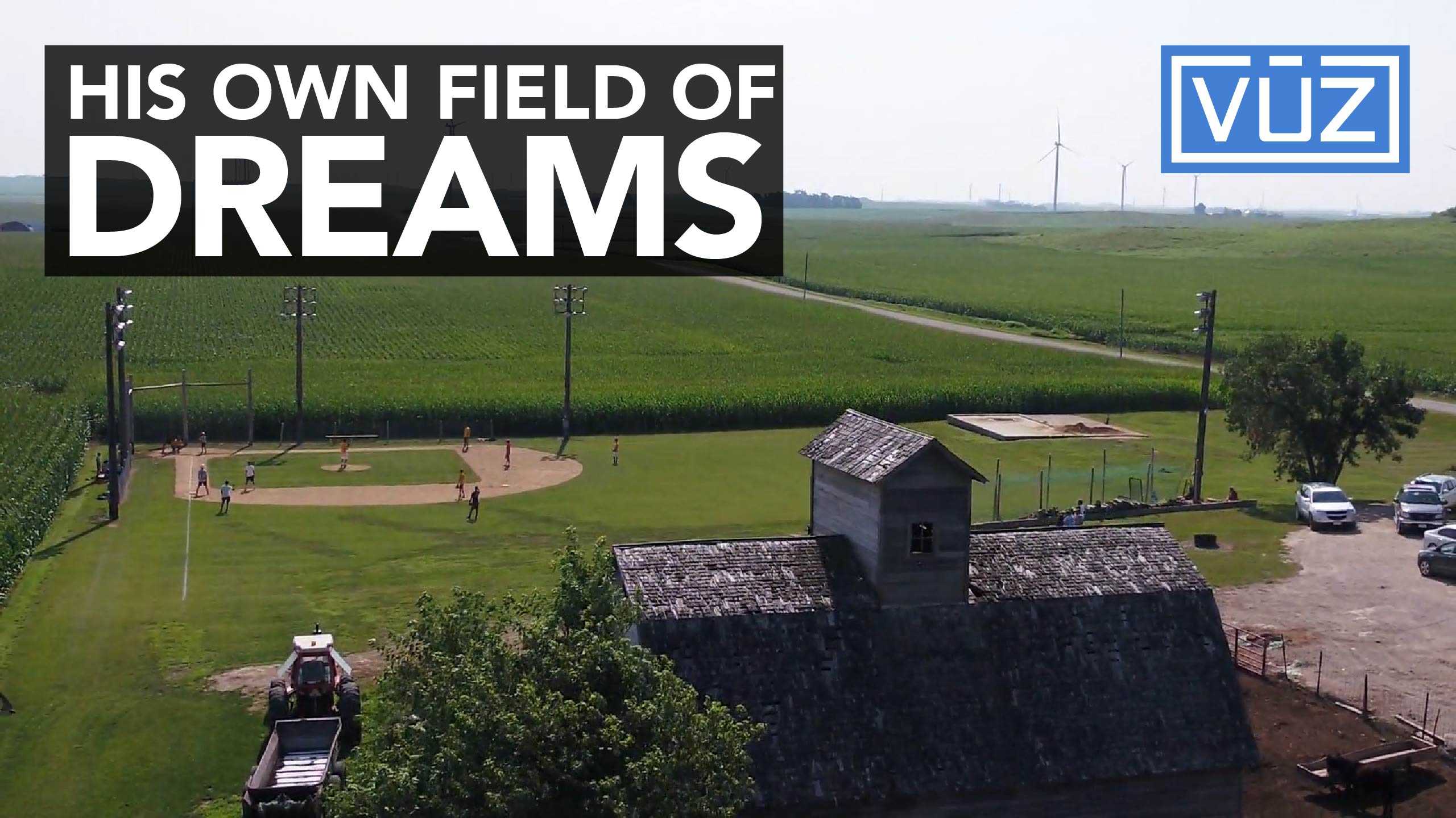 Iowa dad turns his back yard into real life field of dreams