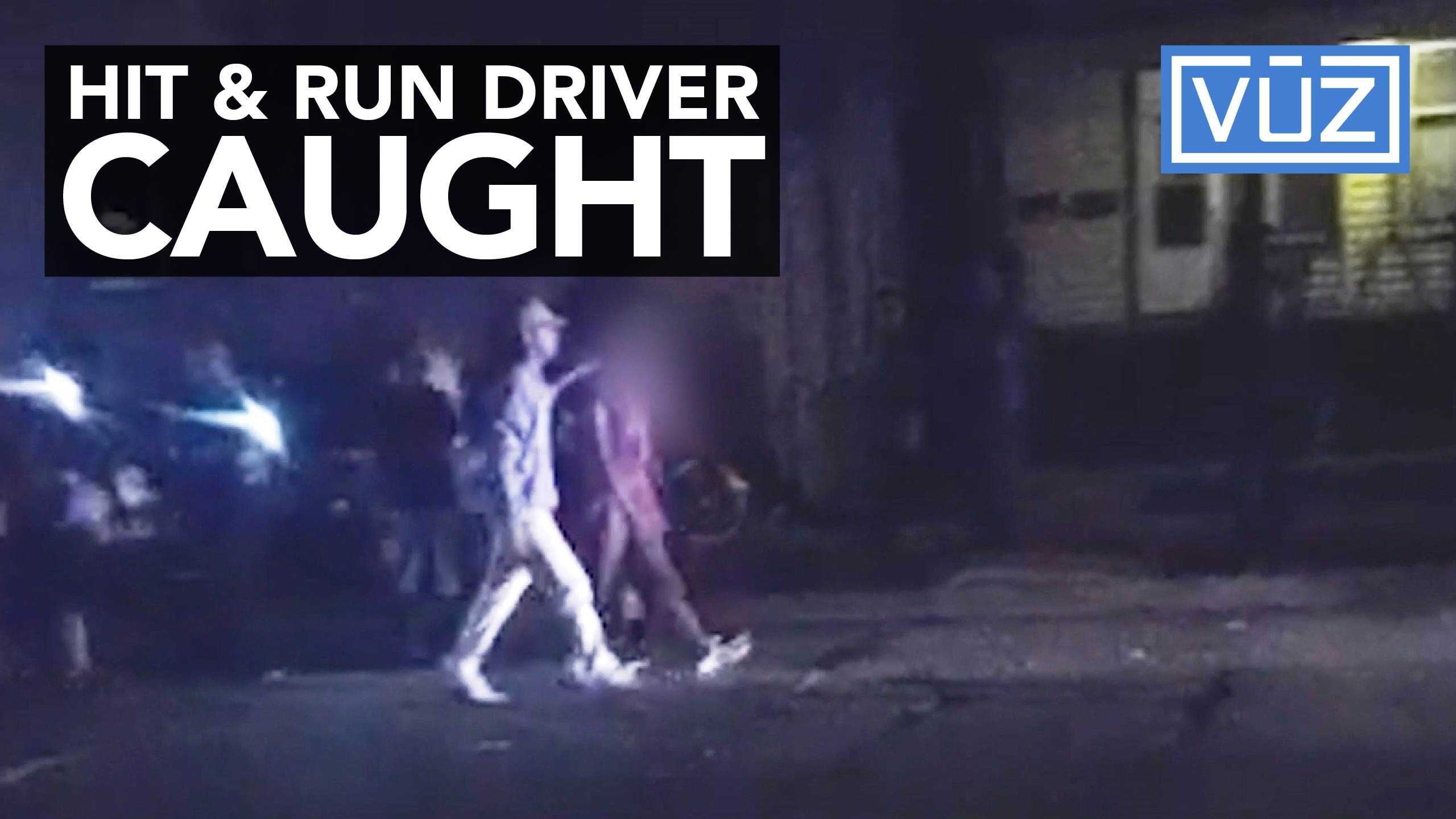 Neighbors chase down hit-and-run driver