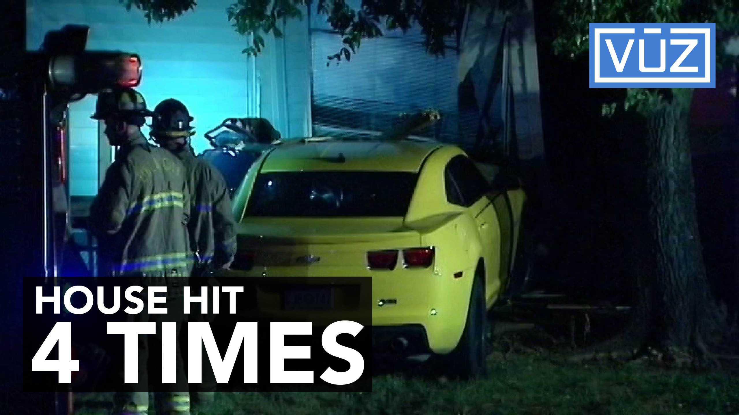 Woman gives up after cars crash into her home 4 times