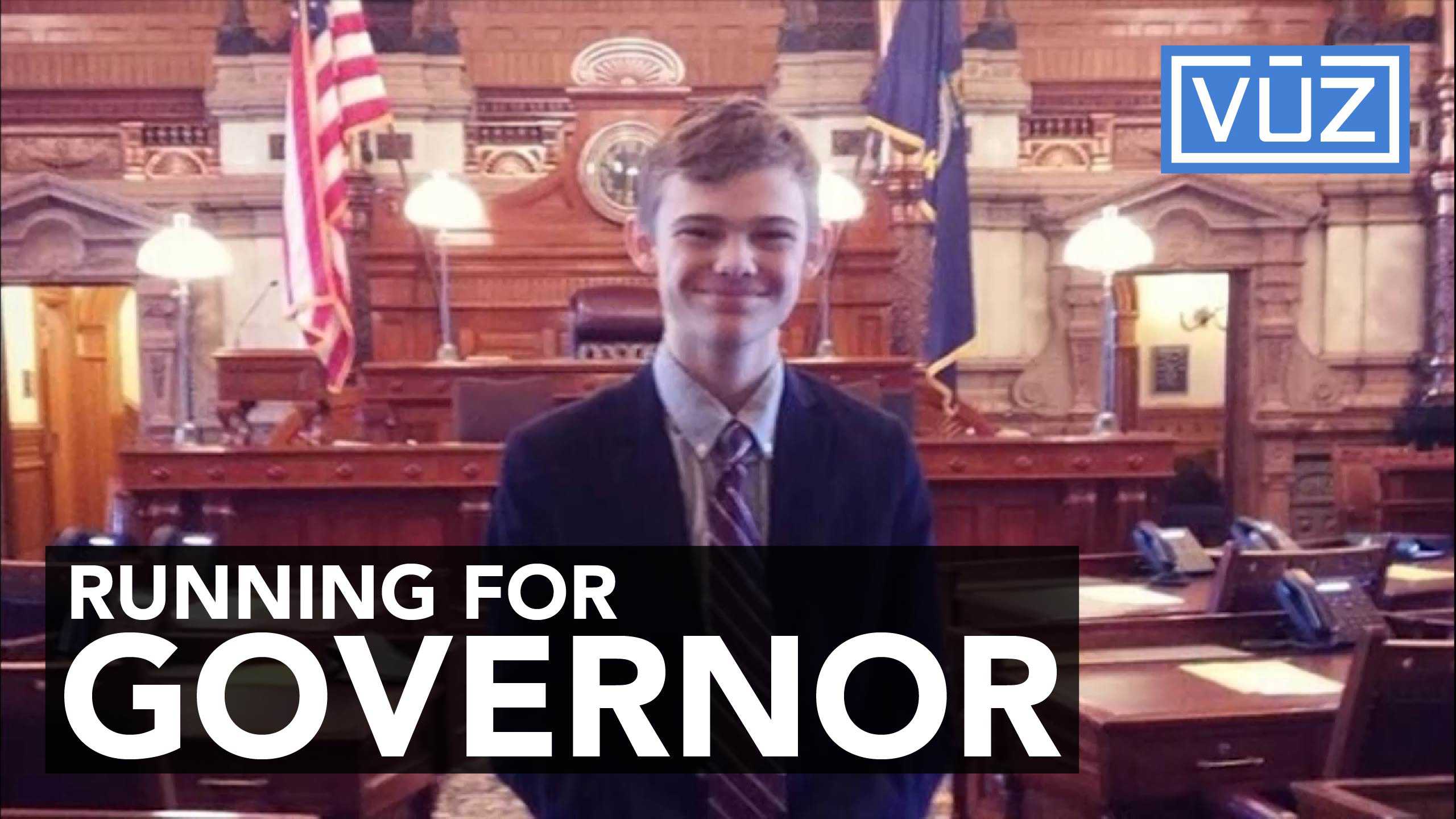 High school junior running for governor