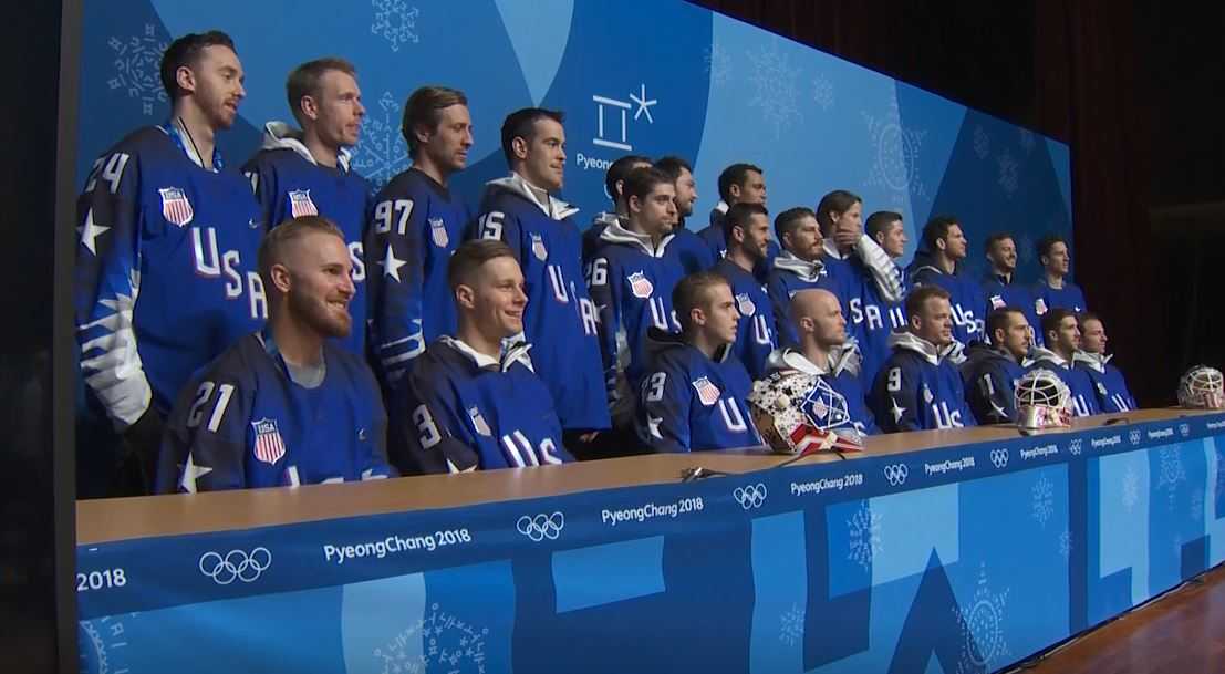 US men's hockey players becoming fast friends ahead of 1st Olympic faceoff