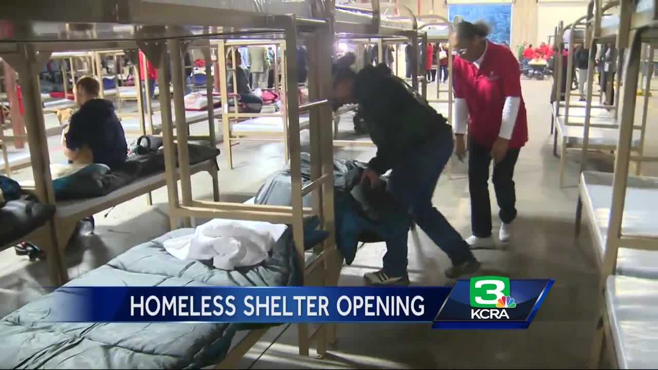 New homeless shelter opens in Sacramento